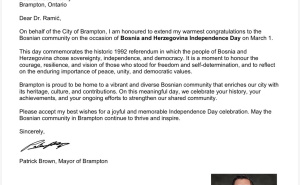 Foto: IGK / Podrška državi BiH i bh. zajednicu u Kanadi