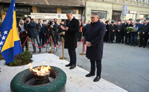 Foto: N. G. / Radiosarajevo.ba / Obilježavanje Dana nezavisnosti