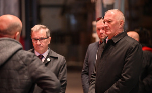 Foto: Ministarstvo odbrane BiH / Ministar Helez u Srebrenici