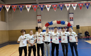 Foto: Radiosarajevo.ba/ustupljene fotografije / Učenici na takmičenju u Albaniji