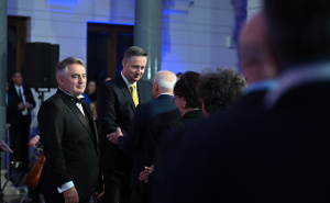 Foto: N. G. / Radiosarajevo.ba / Prijem povodom Dana nezavisnosti u Vijećnici