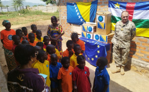 Foto: Ministarstvo odbrane BiH / Pripadnici OS BiH izgradili novi kuhinjski objekat