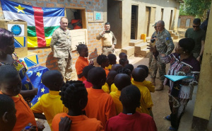 Foto: Ministarstvo odbrane BiH / Pripadnici OS BiH izgradili novi kuhinjski objekat