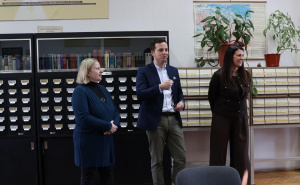 Foto: Vlada KS / Posjeta Nacionalnoj i univerzitetskoj biblioteku BiH