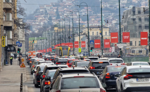 Foto: A. K. / Radiosarajevo.ba / Gužva u Sarajevu