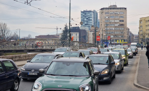 Foto: A. K. / Radiosarajevo.ba / Gužva u Sarajevu