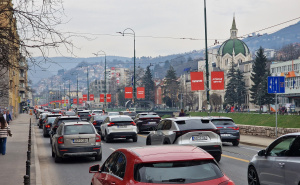 Foto: A. K. / Radiosarajevo.ba / Gužva u Sarajevu