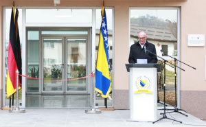 Foto: MO BiH / Svečano otvaranje renoviranog objekta u kasarni OSBiH ''Butila''