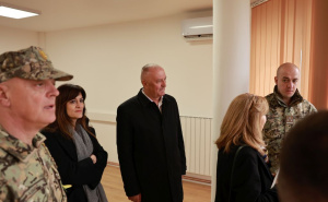 Foto: MO BiH / Svečano otvaranje renoviranog objekta u kasarni OSBiH ''Butila''