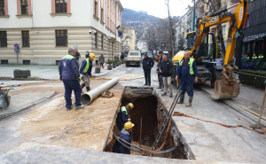Foto: Dž. K. / Radiosarajevo.ba / Radovi u Radićevoj ulici
