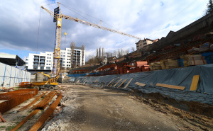 Foto: FK Željezničar / Facebook / Radovi na južnoj tribini Grbavice