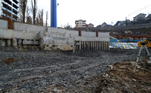 Foto: FK Željezničar / Facebook / Radovi na južnoj tribini Grbavice