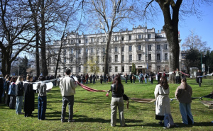 Foto: N. G. / Radiosarajevo.ba / Protesti mladih ispred Vlade KS
