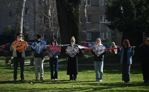 Foto: N. G. / Radiosarajevo.ba / Protesti mladih ispred Vlade KS