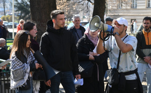 Foto: N. G. / Radiosarajevo.ba / Protestna šetnja omladine u Sarajevu