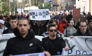 Foto: N. G. / Radiosarajevo.ba / Protestna šetnja omladine u Sarajevu