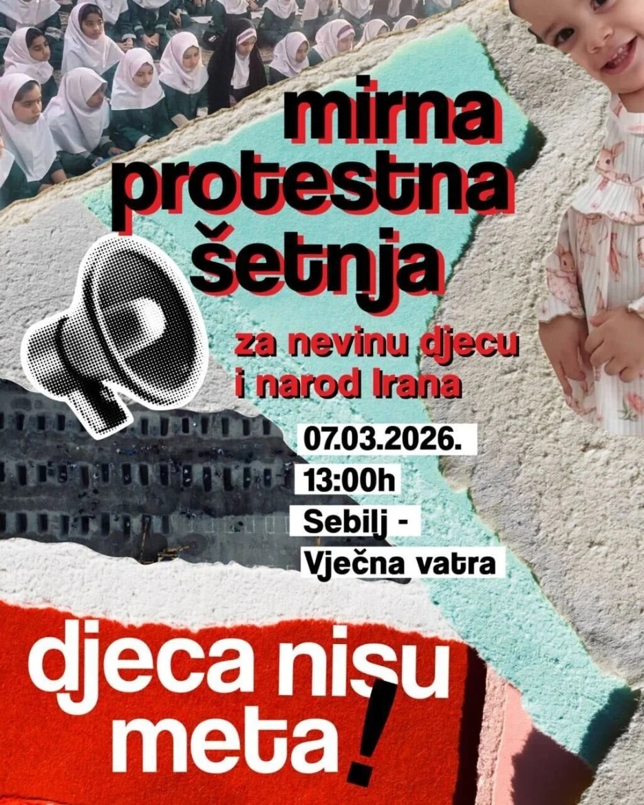 Protestna šetnja za Iran