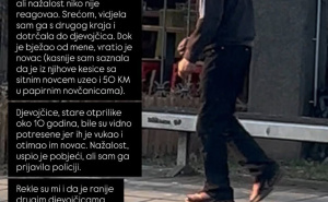 Foto: Instagram / @AlisaČajić / Lopov na Vilsonovom šetalištu