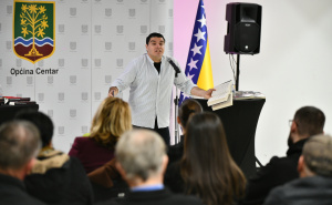 Foto: A. K. / Radiosarajevo.ba / Stefan Simić - književno veče