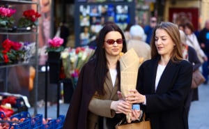 Foto: Dž. K. / Radiosarajevo.ba / Šetnja Sarajevom uoči Dana žena