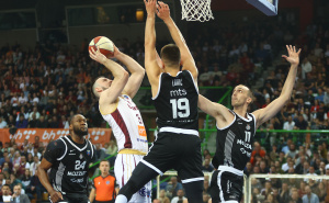 Foto: Dž.K. / Radiosarajevo.ba / KK Bosna - KK Partizan