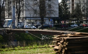 Foto: A. K. / Radiosarajevo.ba / Sanacija mosta 'Ars Aevi'