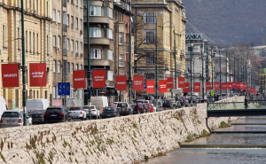 Foto: A. K. / Radiosarajevo.ba / Gužve u centru Sarajeva