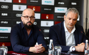 Foto: Dž. K. / Radiosarajevo.ba / Dubravko Barbarić i Admir Bukva