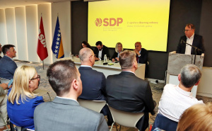 Foto: SDP BiH / Sa sjednice glavnog odbora
