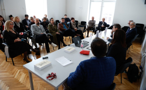 Foto: Dž. K. / Radiosarajevo.ba / Promocija knjige "Ustavno pravo"