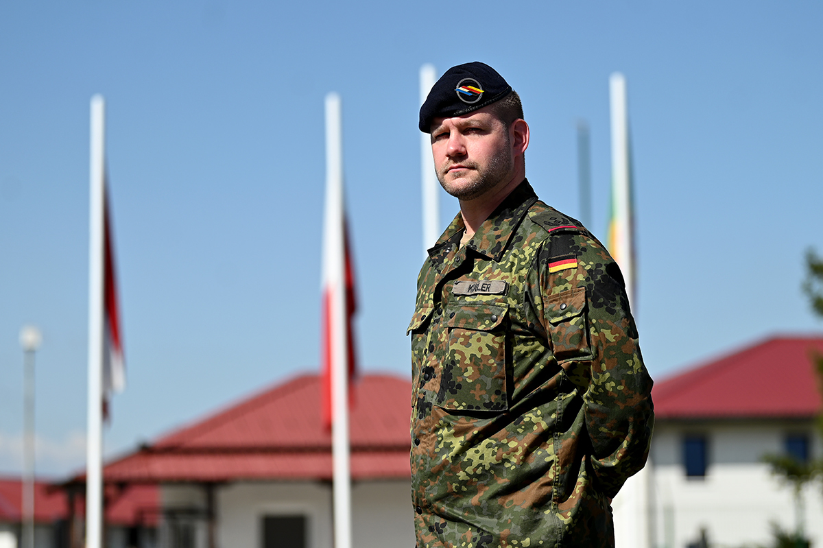 Pukovnik Kügler, šef J7 EUFOR-a