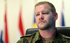 Foto: N. G. / Radiosarajevo.ba / Pukovnik Kügler, šef J7 EUFOR-a