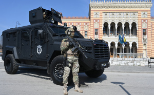 Foto: N. G. / Radiosarajevo.ba / Specijalna vozila MUP-a KS