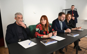 Foto: N. G. / Radiosarajevo.ba / Sa press konferencije Sanje Vlaisavljević