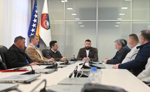 Foto: N. G. / Radiosarajevo.ba / Magoda sa predstavnicima klubova