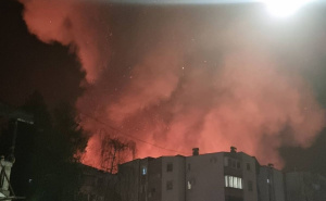 Foto: Radio Velika Kladuša / Požar u Velikoj Kladuši