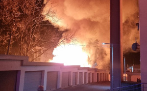 Foto: Radio Velika Kladuša / Požar u Velikoj Kladuši