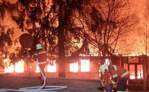 Foto: Radio Velika Kladuša / Požar u Velikoj Kladuši