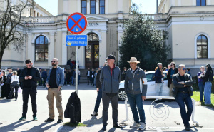 Foto: A. K. / Radiosarajevo.ba / Protest mladih u Sarajevu, 14. mart 2026.