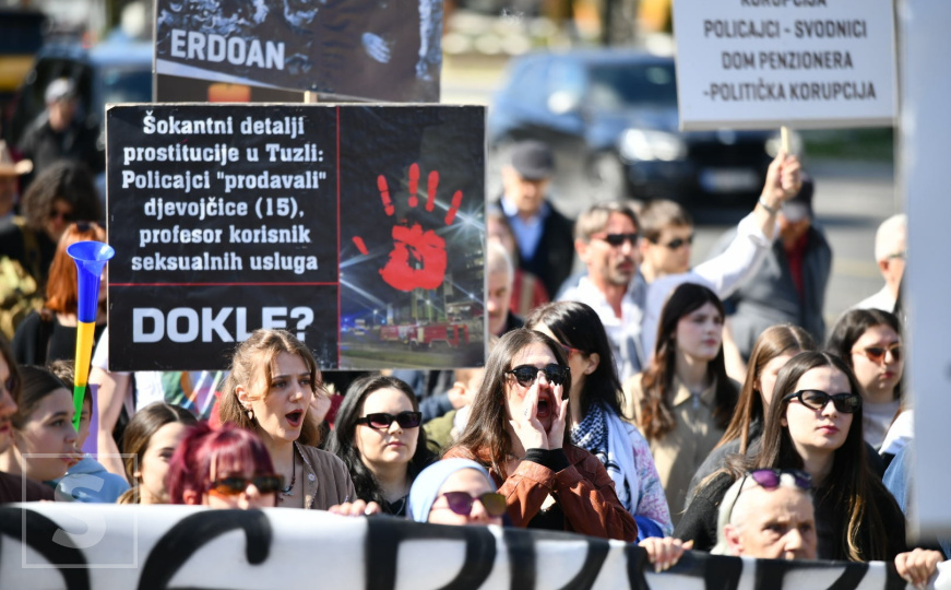 Protest mladih u Sarajevu, 14. mart 2026.