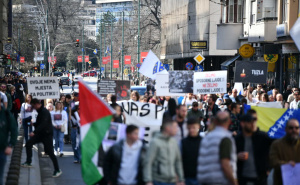 Foto: A. K. / Radiosarajevo.ba / Protesti u Sarajevu, 14. mart 2026. godine