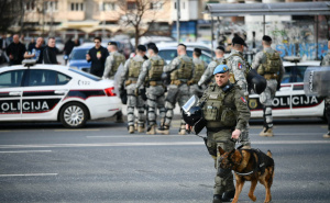 Foto: A.K./Radiosarajevo.ba / Policija na Grbavici