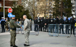 Foto: A.K./Radiosarajevo.ba / Policija na Grbavici