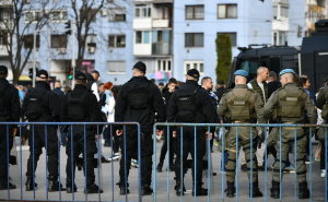 Foto: A.K./Radiosarajevo.ba / Policija na Grbavici