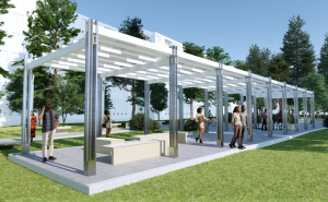 Foto: X / Ovako će izgledati park na Trgu heroja nakon rekonstrukcije