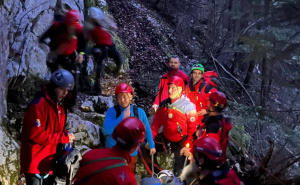 Foto: GSS Sarajevo / Akcija spašavanja na Trebeviću