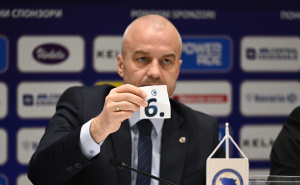 Foto: N. G. / Radiosarajevo.ba / Žrijebanje parofa polufinala Kupa BiH