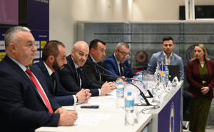 Foto: N. G. / Radiosarajevo.ba / Žrijebanje parofa polufinala Kupa BiH