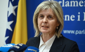 Foto: N. G. / Radiosarajevo.ba / Vesna Sardžić, Dom naroda Parlametna FBiH