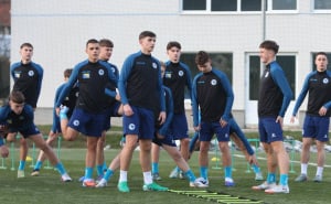 Foto: Nogometni savez BiH / Benjamin Šaćirović na okupljanju U-16 reprezentacije BiH